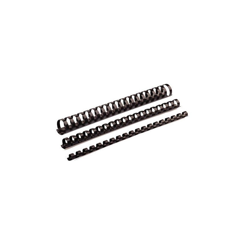 ARGOLAS PLASTIC A4 19MM PRETO (1/100)