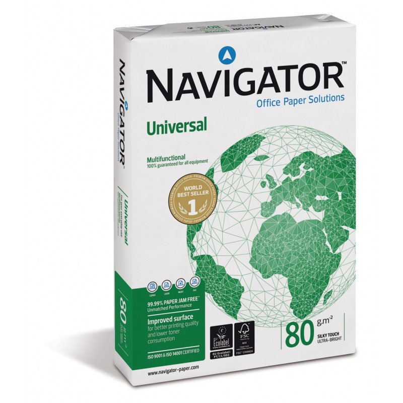 Resma de Papel A4 NAVIGATOR 80G