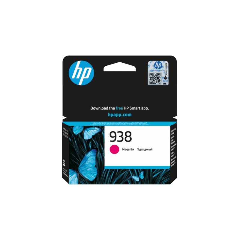 Tinteiros HP TINTEIRO 938 MAGENTA  Referência: 4S6X6PE