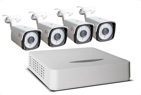 Kit de Vigilância AHD/DVR 4 Canais (4*C1069AH4) Cam 1080P Sem HDD referência: D3507HH4