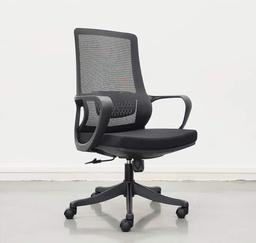 Cadeira rotativa especial Ergonomica em tecido costa baixa