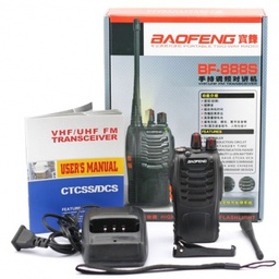 Radio Portatil Baofeng 888s UHF 400-470 MHz. (Kit 2 Unidades)