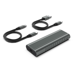 EWENT  CAIXA PARA DISCO SSD M.2 NVMe/PCIe USB C-C E USB C-A (M)