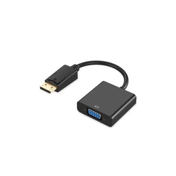 EWENT  ADAPTADOR DISPLAYPORT MACHO PARA VGA FEMEA 0,15M  Referência: EC1454