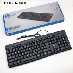 [HP K-1700] TECLADOS WIRED KEYBOARD HP